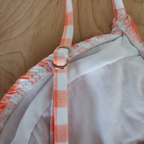 MISSGUIDED set:Crinkle boomerang underwire bikini top & bottoms - NWT (Size 8) - Picture 12 of 16